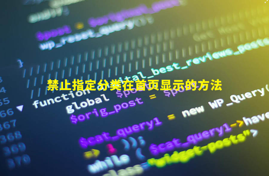 WP教程：禁止指定分类在首页显示-电驴中文网