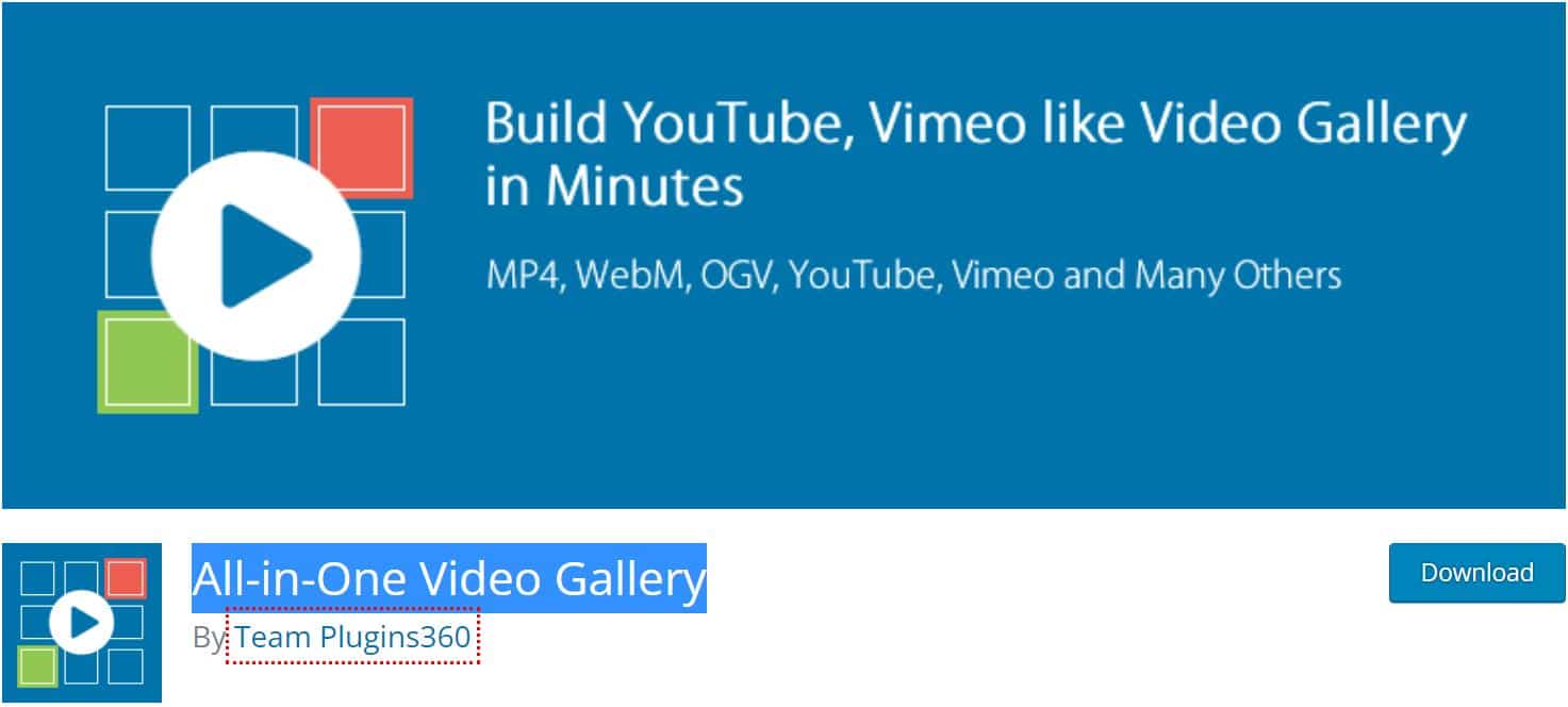 悦然插件分享：用All-in-One Video Gallery插件给网站添加视频分类-悦然建站