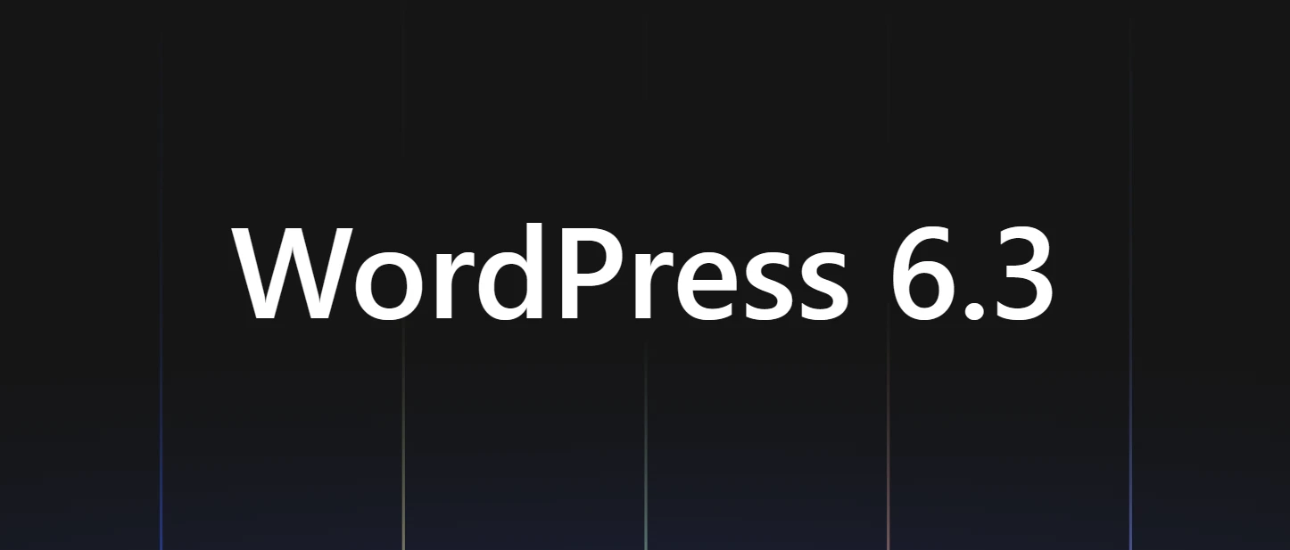 wordpress 6.3更新了，快来看看都有哪些新特性吧！-悦然wordpress建站