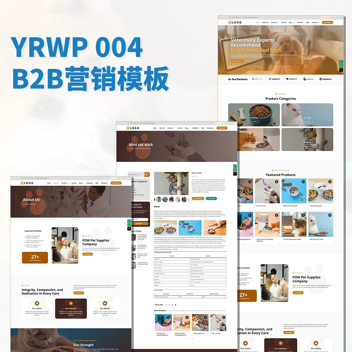 新上线几个wordpress+Elementor模板,无需woocommerce和ACF,轻松适合制作B2B营销网站-悦然wordpress建站 新上线几个wordpress+Elementor模板,无需woocommerce和ACF,轻松适合制作B2B营销网站-悦然wordpress建站